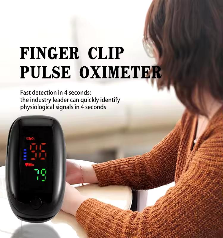 Oximeter Portable Fingertip Pulse Blood Oxygen Saturation Monitor