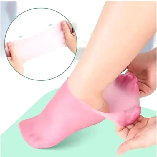 1 Pair Feet & Hand Care Socks Gloves Moisturizing Silicone Gel Socks Foot Skin Care Hand