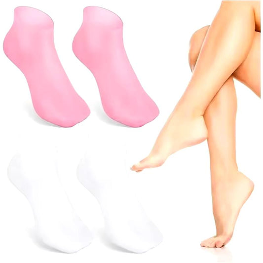 1 Pair Feet & Hand Care Socks Gloves Moisturizing Silicone Gel Socks Foot Skin Care Hand